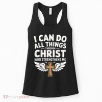 Can Do All Things Through Christ Who Strengthens Me Women's Tank Top thumb 0