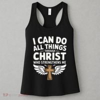 Can Do All Things Through Christ Who Strengthens Me Women's Tank Top thumb 3