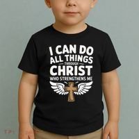 Can Do All Things Through Christ Who Strengthens Me Toddler T-Shirt thumb 2