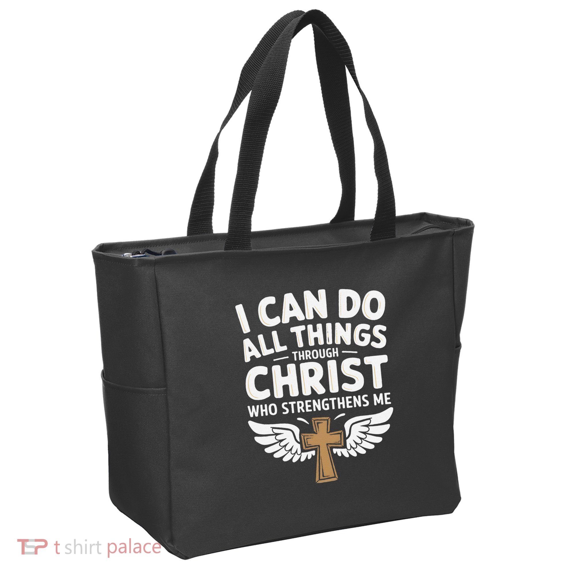 Can Do All Things Through Christ Who Strengthens Me Tote Bag