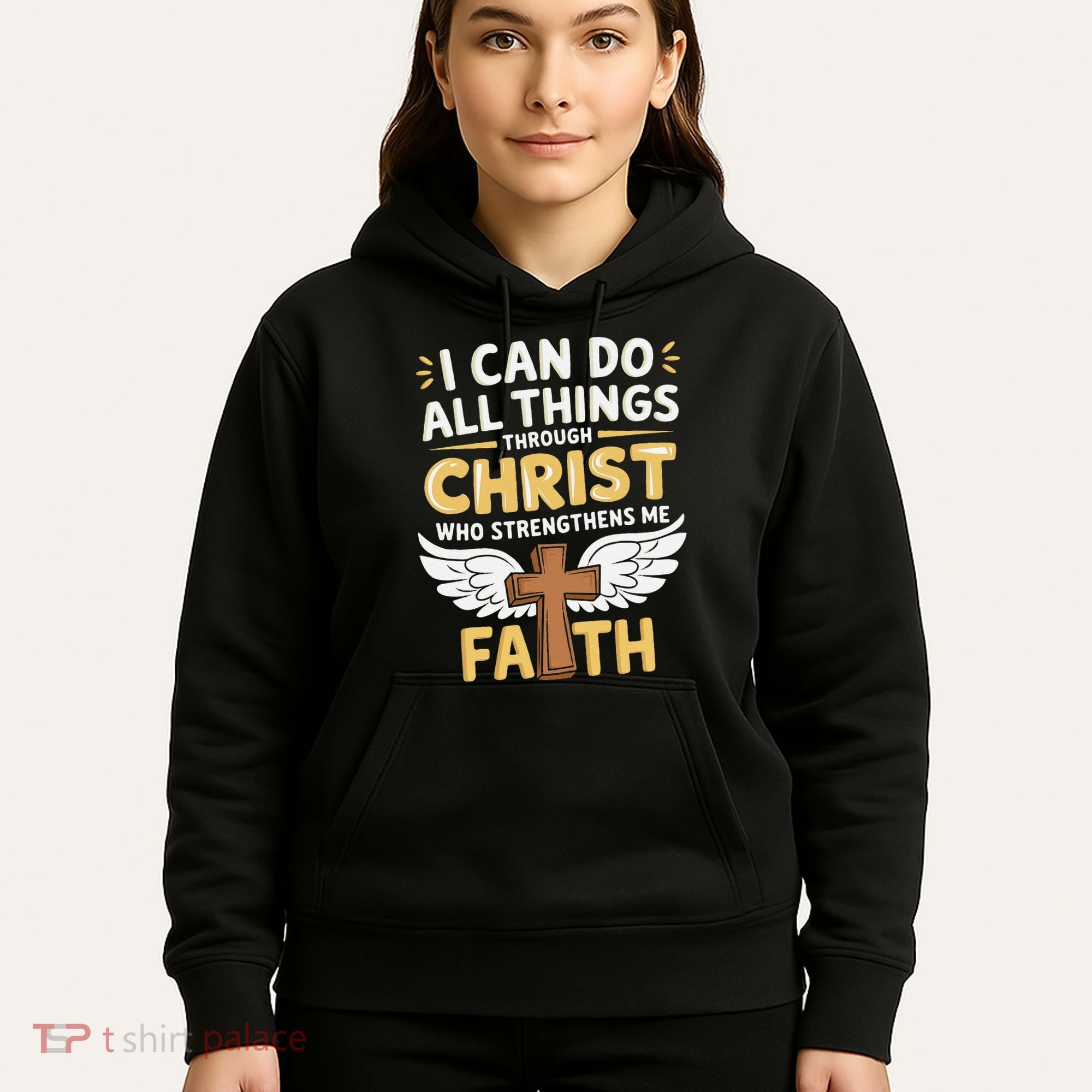 Can Do All Things Through Christ Who Strengthens Me Hoodie