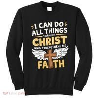 Can Do All Things Through Christ Who Strengthens Me Sweatshirt thumb 0