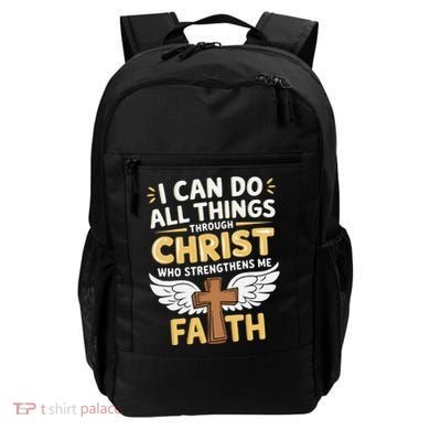 Can Do All Things Through Christ Who Strengthens Me Backpack