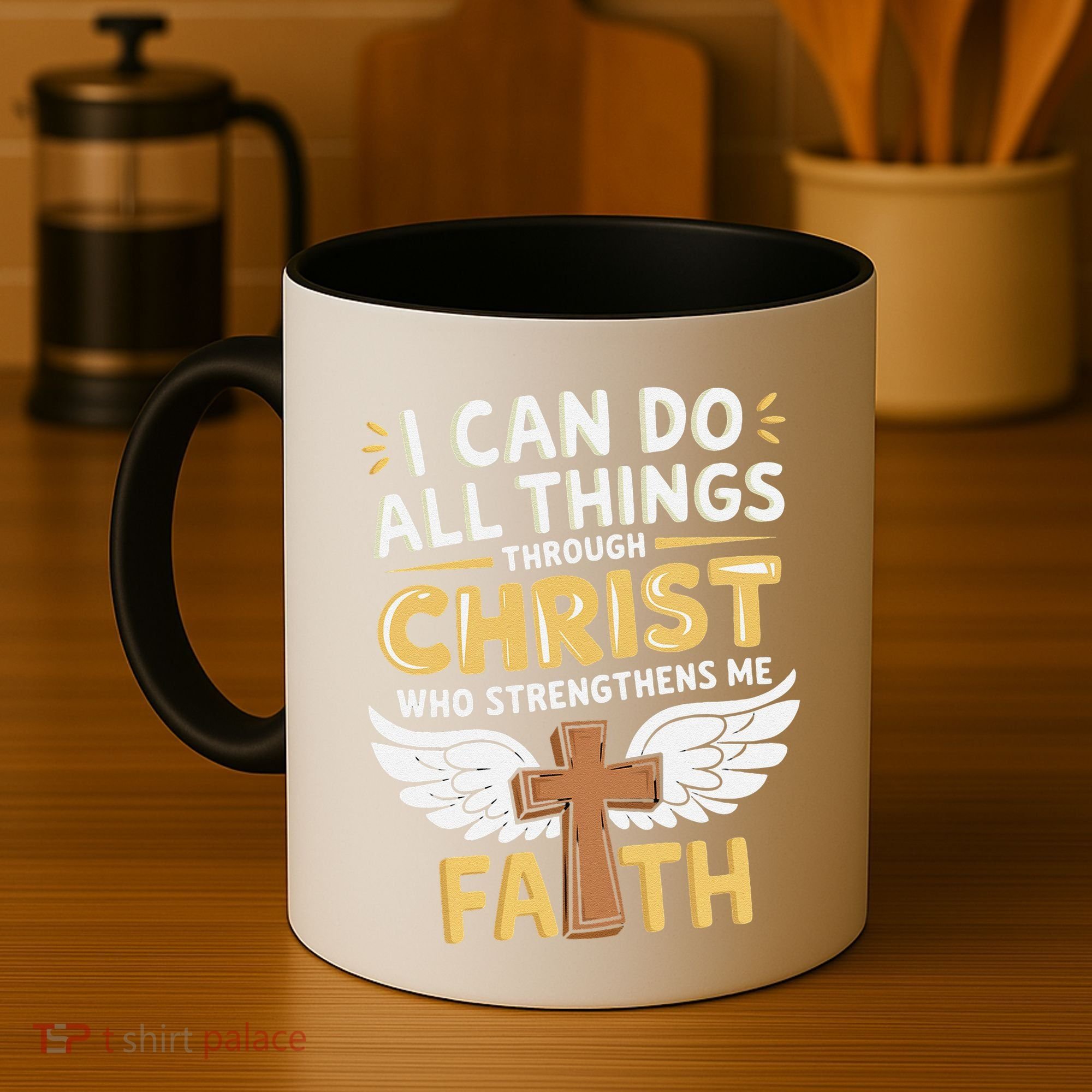 Can Do All Things Through Christ Who Strengthens Me Coffee Mug