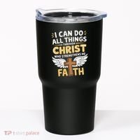 Can Do All Things Through Christ Who Strengthens Me Tumbler thumb 0