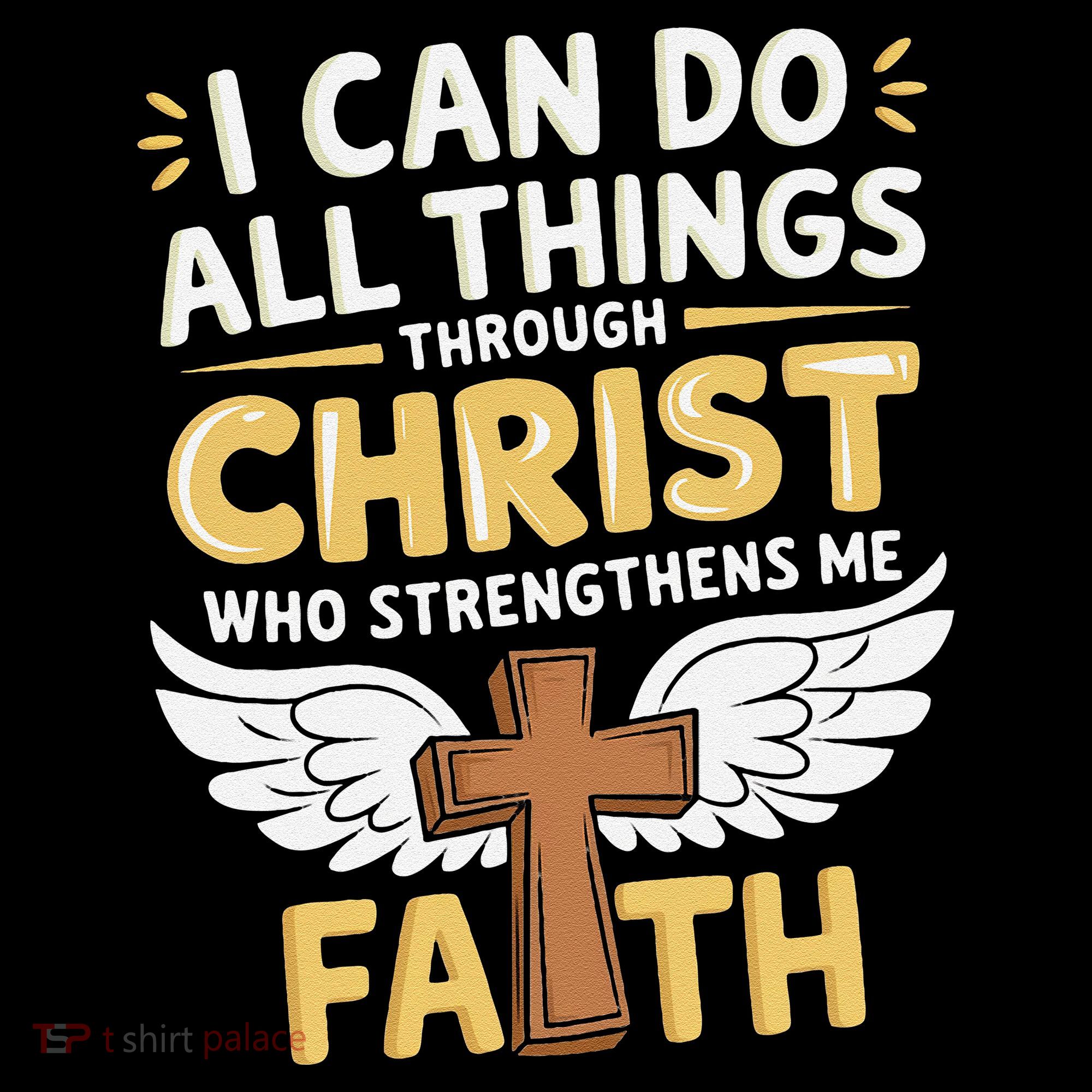 Can Do All Things Through Christ Who Strengthens Me Mousepad