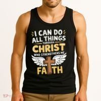 Can Do All Things Through Christ Who Strengthens Me Tank Top thumb 3