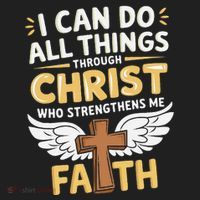 Can Do All Things Through Christ Who Strengthens Me Golf Towel thumb 3