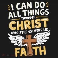 Can Do All Things Through Christ Who Strengthens Me Kids Hoodie thumb 5