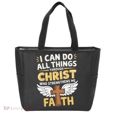 Can Do All Things Through Christ Who Strengthens Me Tote Bag