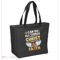 Can Do All Things Through Christ Who Strengthens Me Tote Bag thumb 2