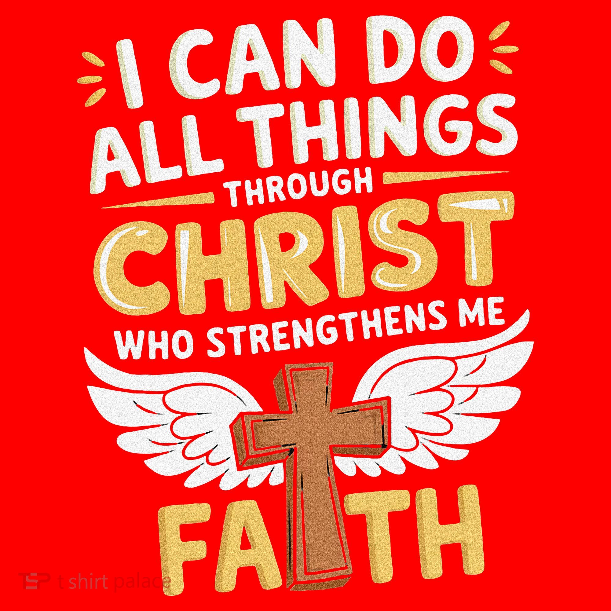 Can Do All Things Through Christ Who Strengthens Me Santa Hat