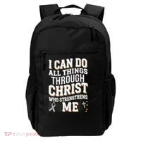Can Do All Things Through Christ Asthma Awareness Backpack thumb 0
