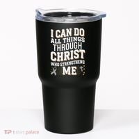 Can Do All Things Through Christ Asthma Awareness Tumbler thumb 0