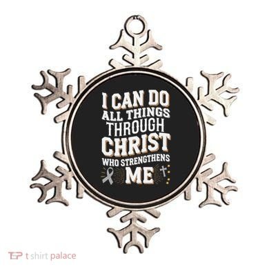 Can Do All Things Through Christ Asthma Awareness Ornament