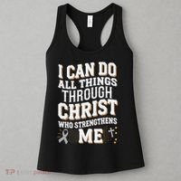 Can Do All Things Through Christ Asthma Awareness Women's Tank Top thumb 3