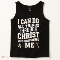 Can Do All Things Through Christ Asthma Awareness Tank Top thumb 2