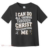 Can Do All Things Through Christ Asthma Awareness Toddler T-Shirt thumb 0