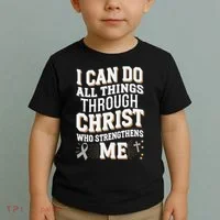 Can Do All Things Through Christ Asthma Awareness Toddler T-Shirt thumb 2