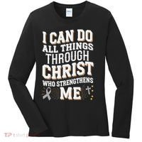 Can Do All Things Through Christ Asthma Awareness Women's Long Sleeve Shirt thumb 0