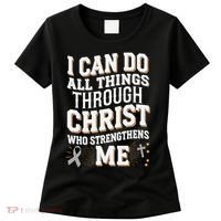 Can Do All Things Through Christ Asthma Awareness Women's T-Shirt thumb 0