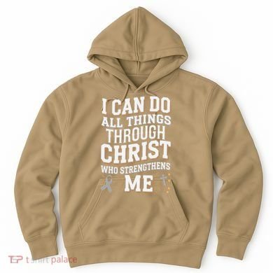 Can Do All Things Through Christ Asthma Awareness Hoodie