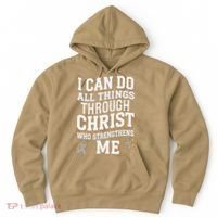 Can Do All Things Through Christ Asthma Awareness Hoodie thumb 0