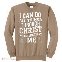 Can Do All Things Through Christ Asthma Awareness Sweatshirt thumb 0