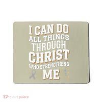 Can Do All Things Through Christ Asthma Awareness Mousepad thumb 0