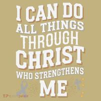 Can Do All Things Through Christ Asthma Awareness Kids T-Shirt thumb 2