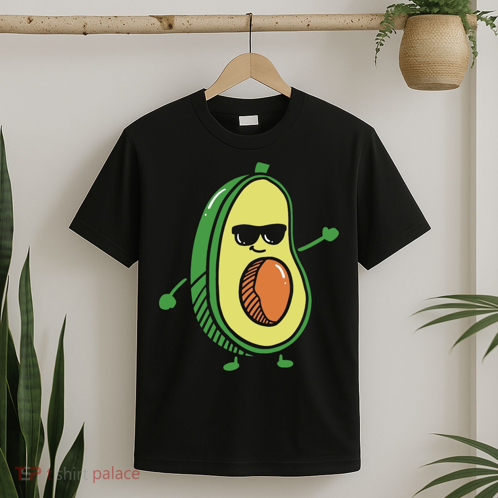 Cute Dancing Avocado Guacamole Avocado Graphics T-Shirt