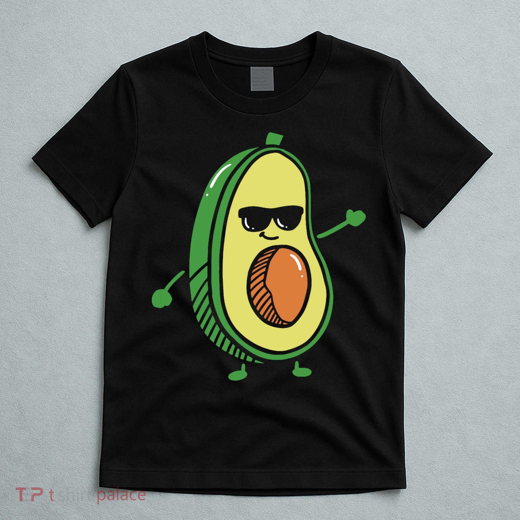 Cute Dancing Avocado Guacamole Avocado Graphics T-Shirt