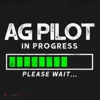 Crop Duster Ag Pilot In Progress Please Wait… Gift Doggie Tank thumb 4