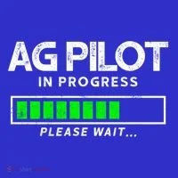 Crop Duster Ag Pilot In Progress Please Wait… Gift Hoodie thumb 2