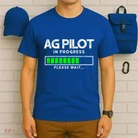 Crop Duster Ag Pilot In Progress Please Wait… Gift T-Shirt thumb 6