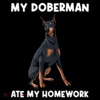 Cool Doberman Art For Dog Breed Doberman Pinscher Coffee Mug thumb 5