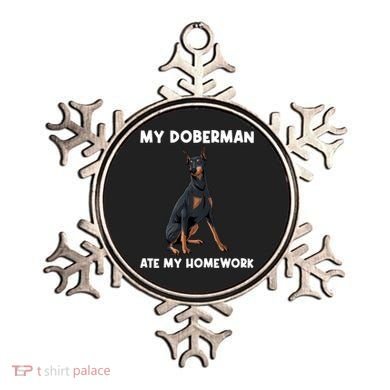 Cool Doberman Art For Dog Breed Doberman Pinscher Ornament