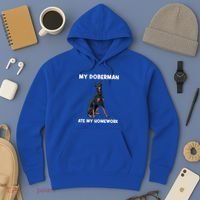 Cool Doberman Art For Dog Breed Doberman Pinscher Hoodie thumb 3