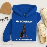 Cool Doberman Art For Dog Breed Doberman Pinscher Hoodie thumb 4