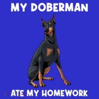 Cool Doberman Art For Dog Breed Doberman Pinscher Sweatshirt thumb 3
