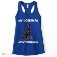 Cool Doberman Art For Dog Breed Doberman Pinscher Women's Tank Top thumb 0