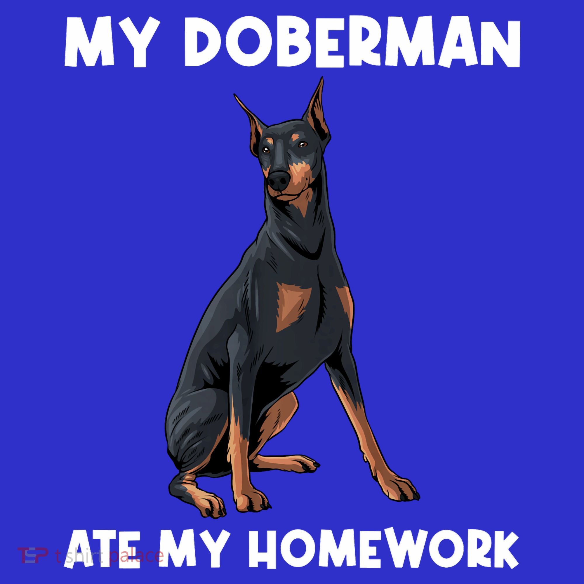 Cool Doberman Art For Dog Breed Doberman Pinscher Baby Bodysuit