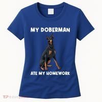 Cool Doberman Art For Dog Breed Doberman Pinscher Women's T-Shirt thumb 0