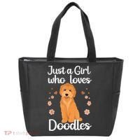 Cute Doodle Art For Women Mom Golden Doodle Dog Lovers Tote Bag thumb 0