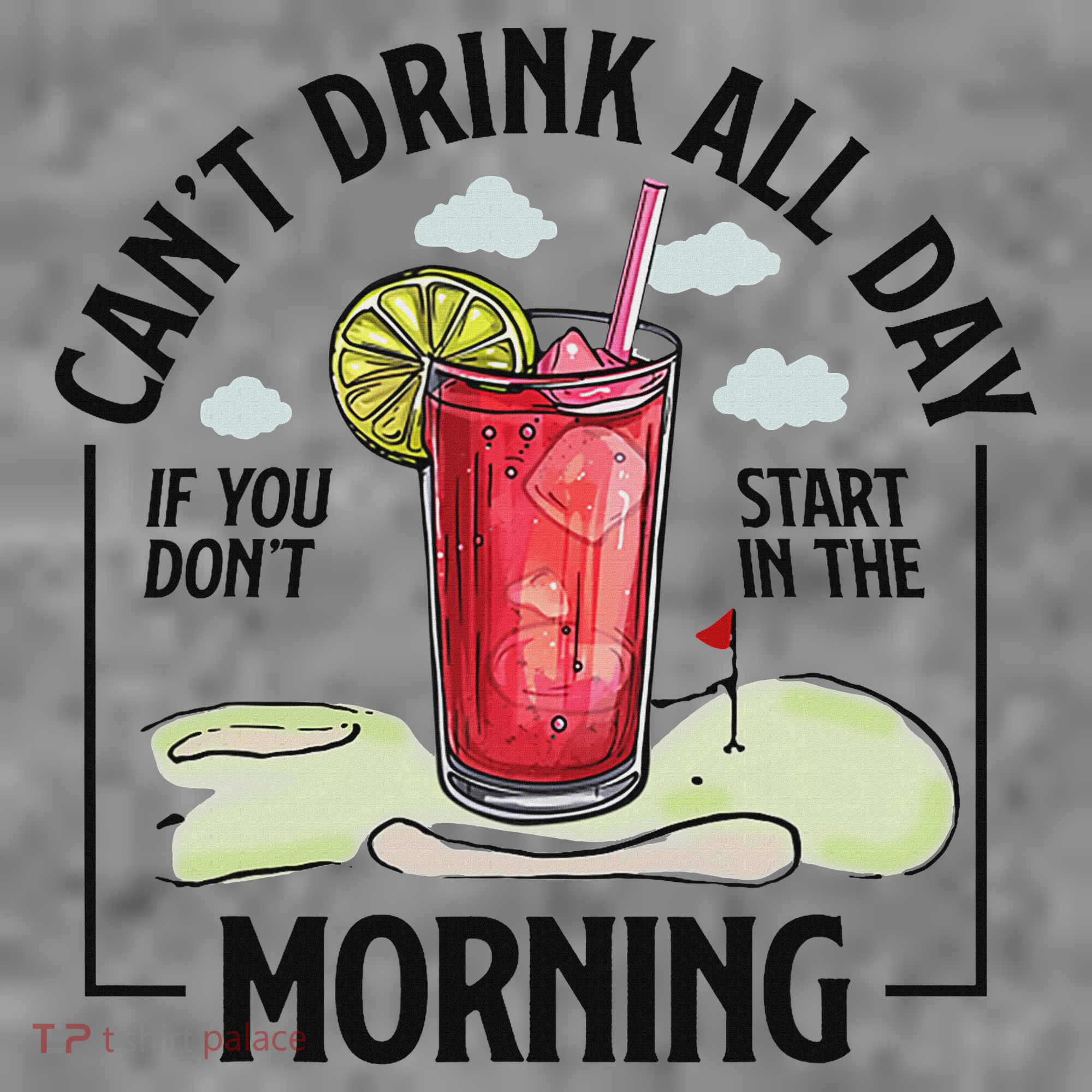 Cant Drink All Day If You Don't Start In The Morning Toddler Hoodie