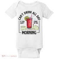 Cant Drink All Day If You Don't Start In The Morning Baby Bodysuit thumb 0