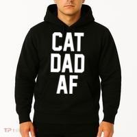 Cat Dad AF TShirt For Dads Of Cats Hoodie thumb 2