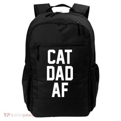 Cat Dad AF TShirt For Dads Of Cats Backpack