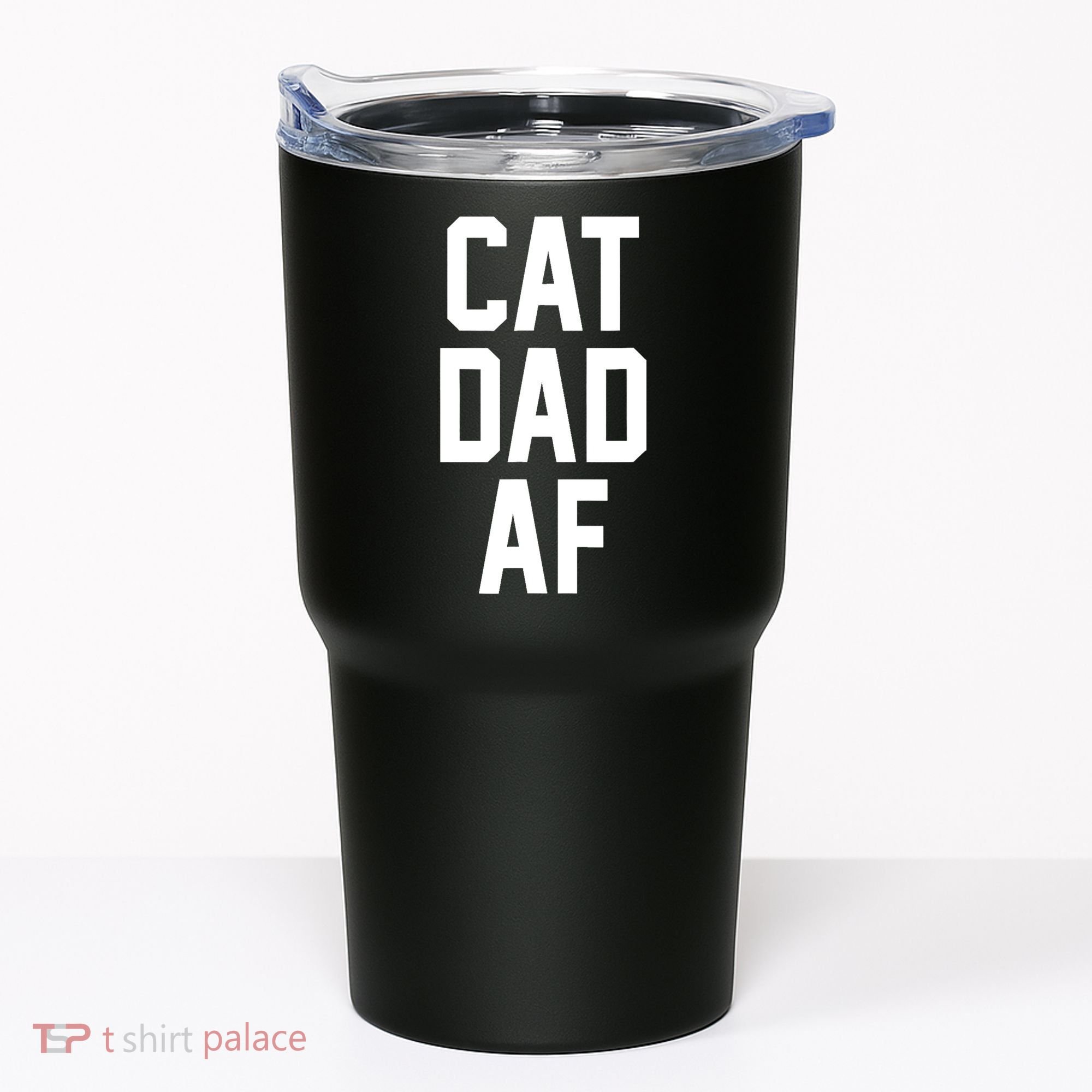 Cat Dad AF TShirt For Dads Of Cats Tumbler