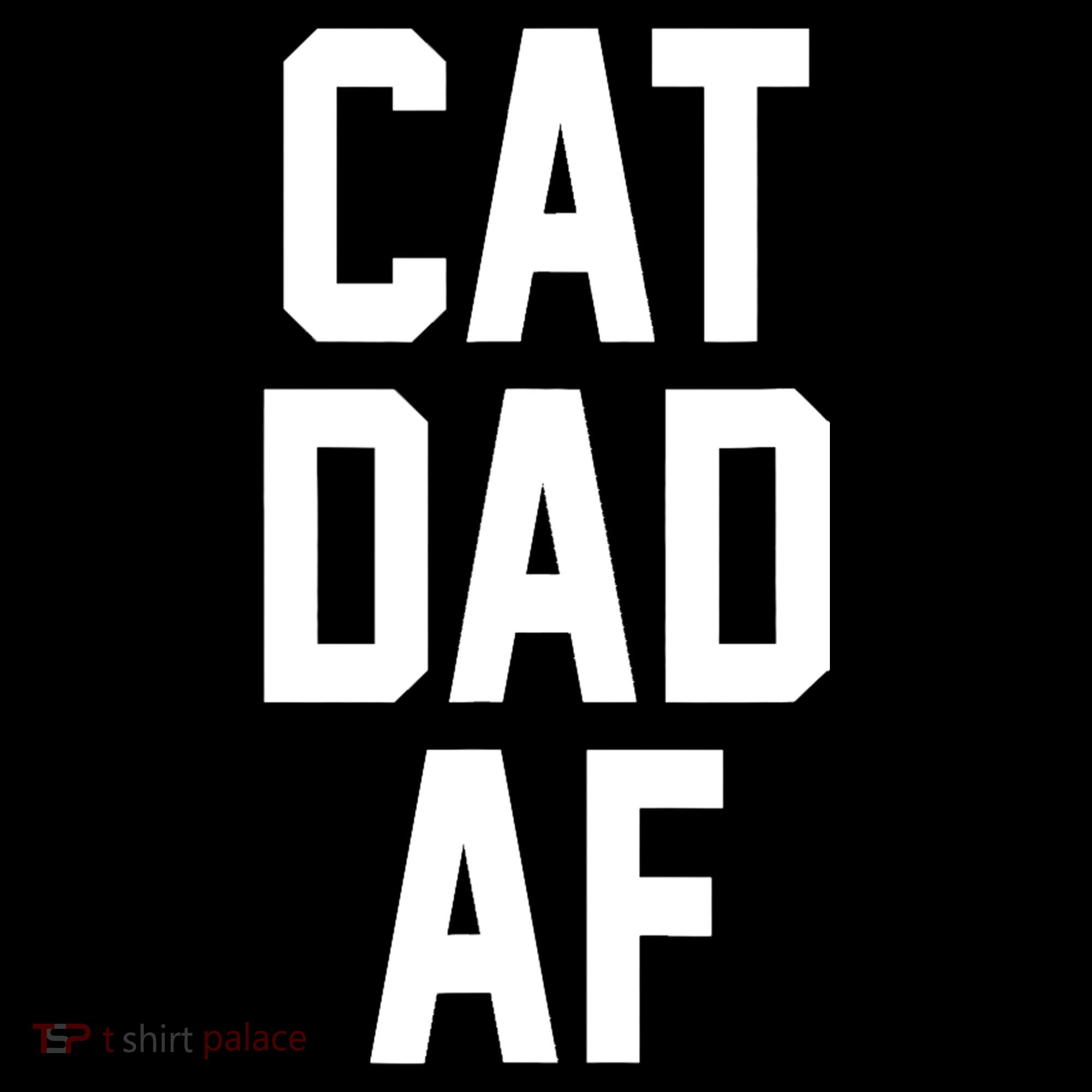 Cat Dad AF TShirt For Dads Of Cats Mousepad
